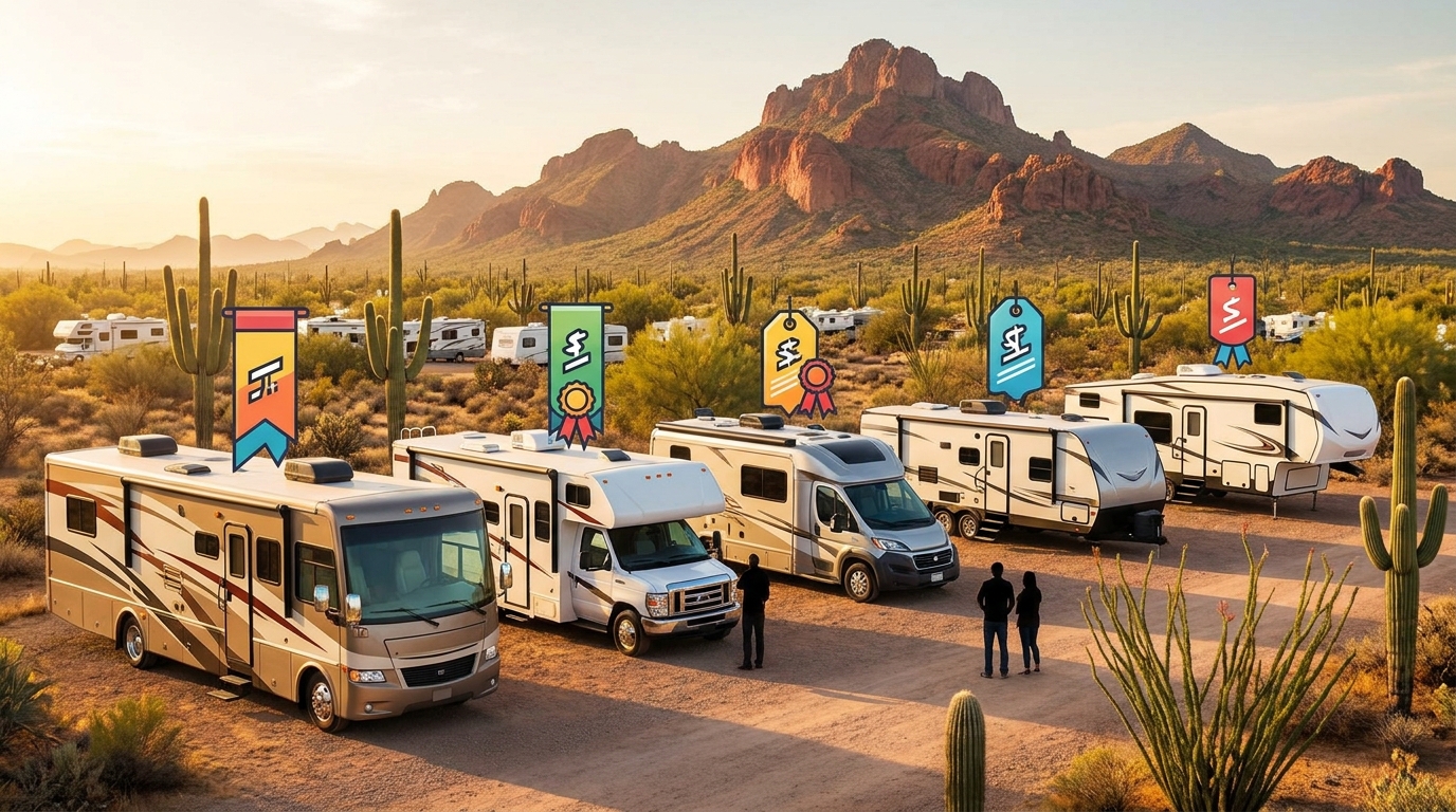 RV Rental Deals Comparison in Phoenix - Best Offers 2026