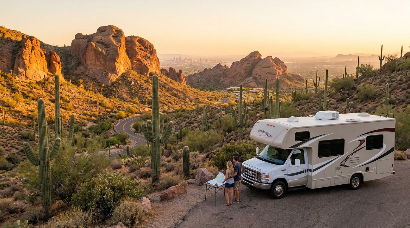 RV Itinerary in Phoenix - Routes and Stops 2026