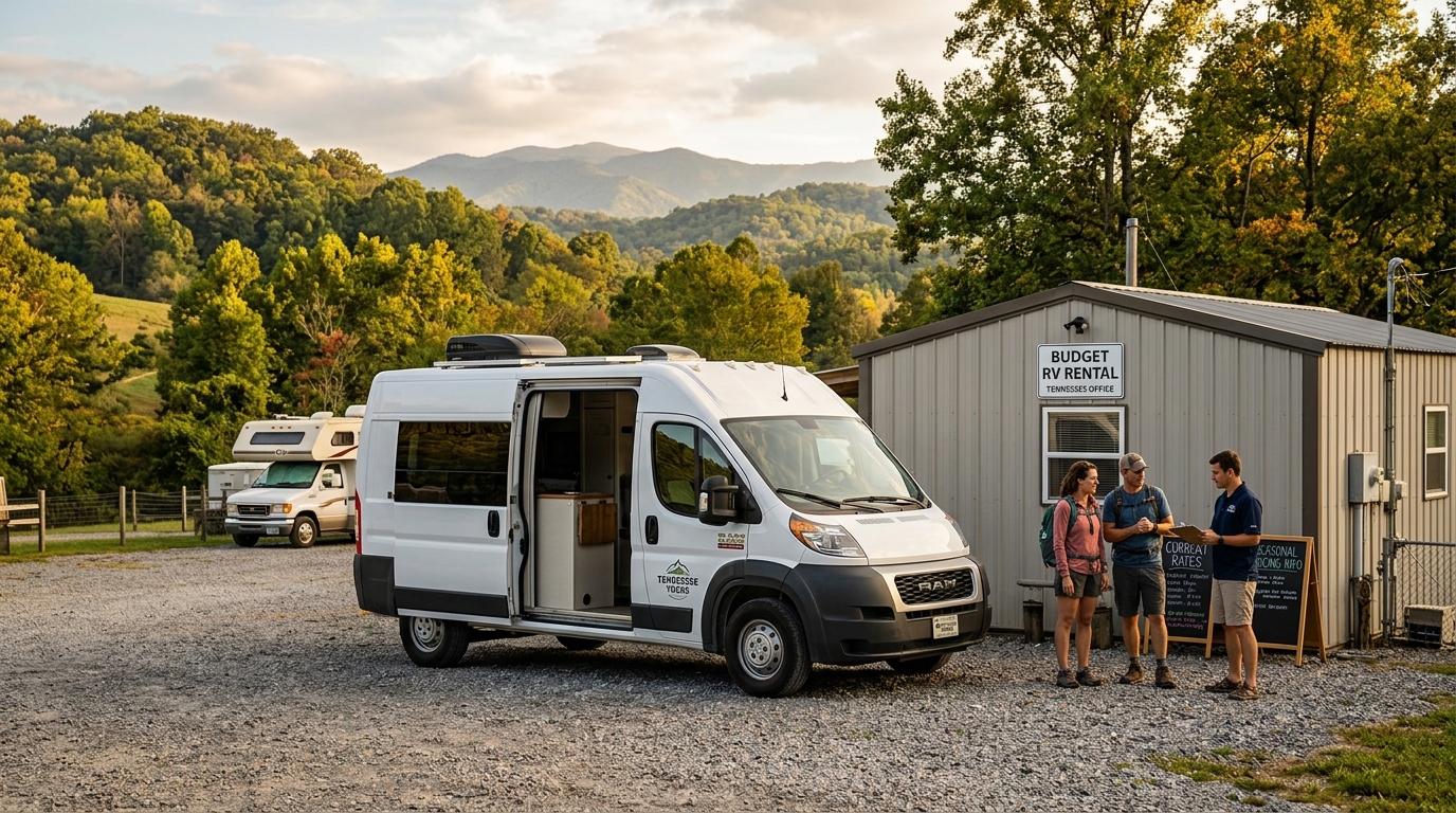 Airport RV Rental Comparison in Tennessee - Pickup Suppliers 2026