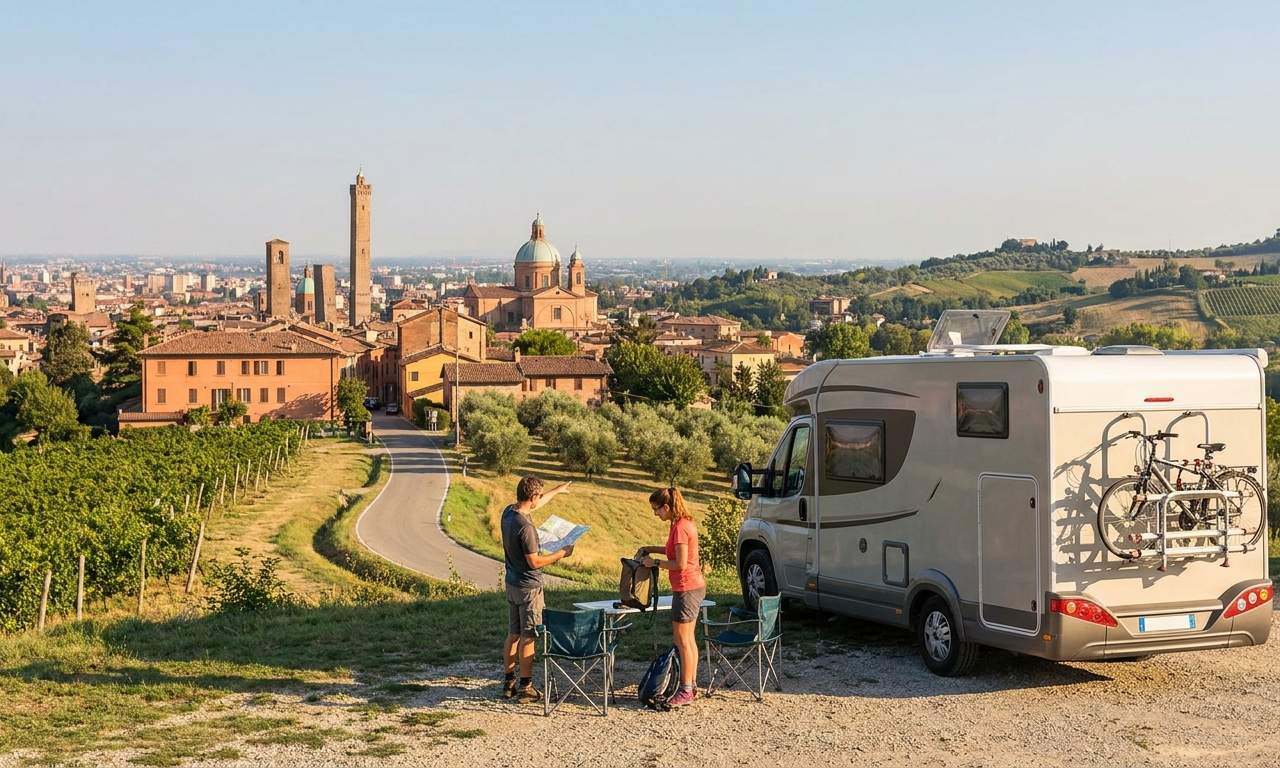 RV travel section-1 for Bologna