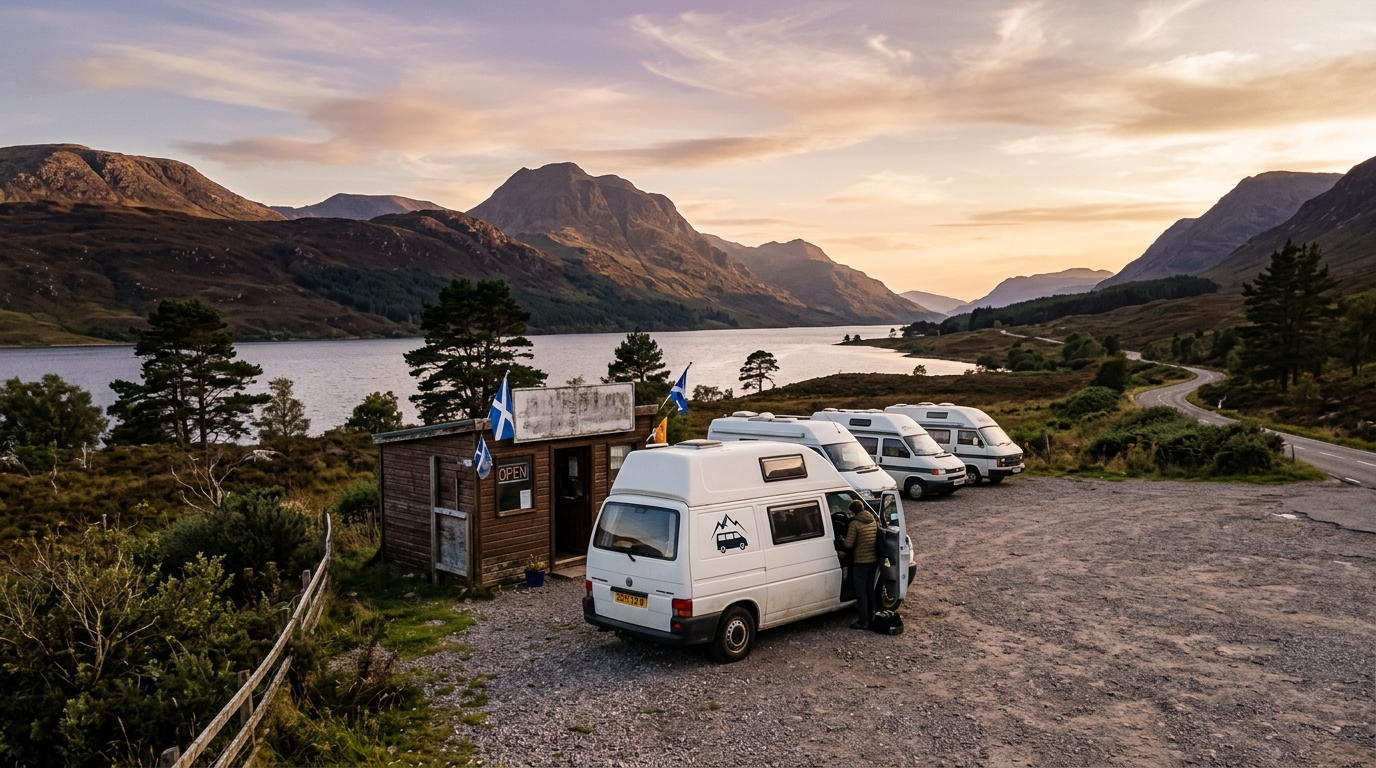 Airport RV Rental Comparison in Scotland - Pickup Suppliers 2026