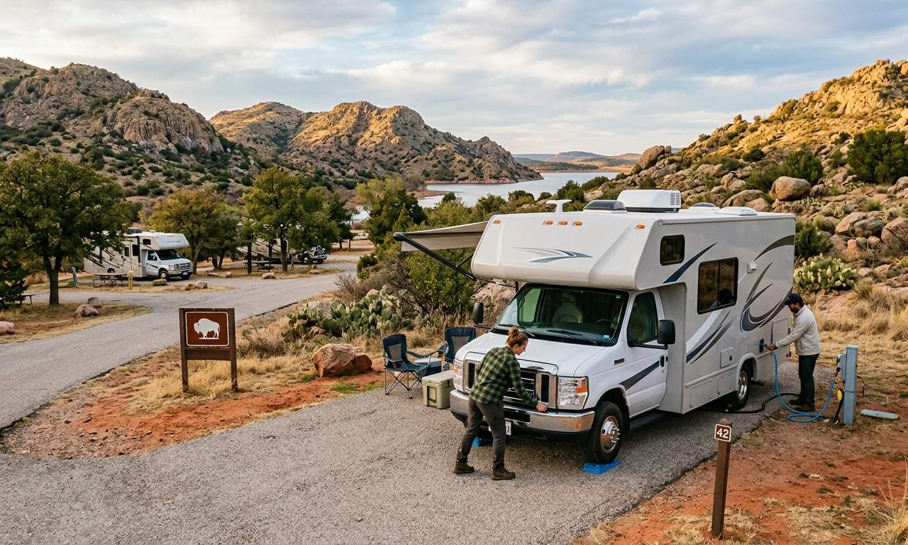 RV travel section-1 for Oklahoma