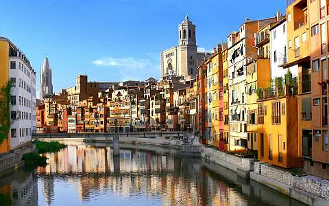 Girona — Girona scenic landscape travel