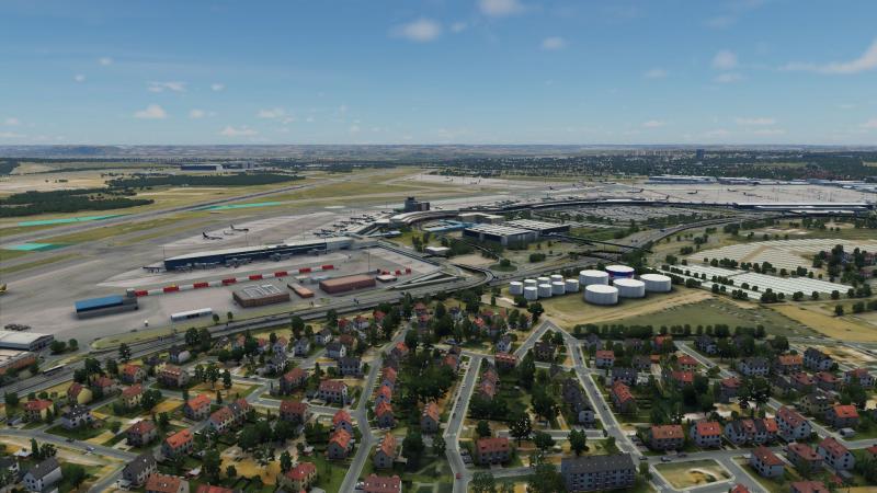 Madrid - Airport — Madrid - Airport scenic landscape travel