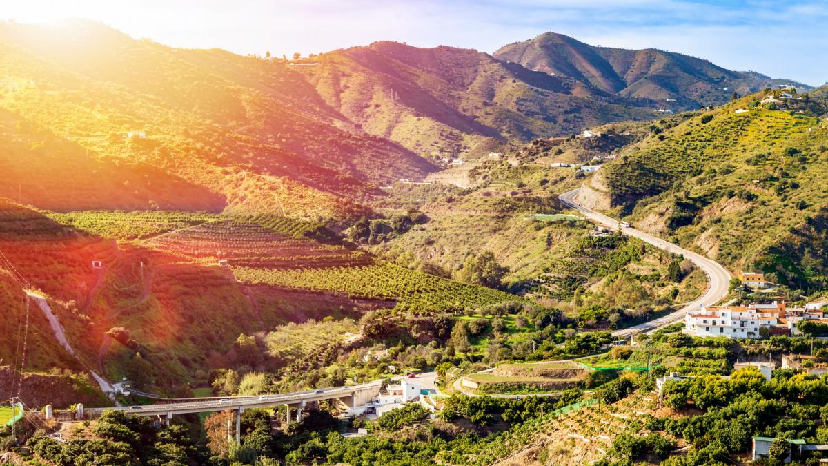 Malaga - Airport — Malaga - Airport scenic landscape travel