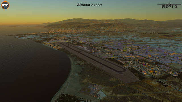 Almeria - Airport — Almeria - Airport scenic landscape travel