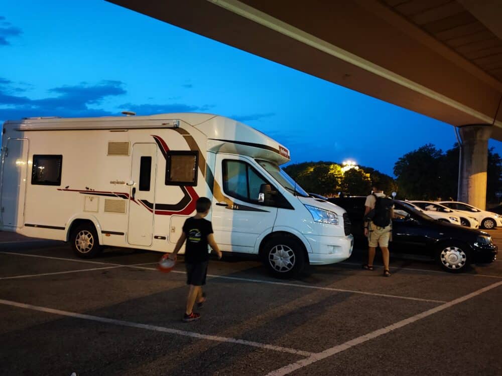 Madrid (to participate in festivals) — Madrid (to participate in festivals) road trip RV motorhome