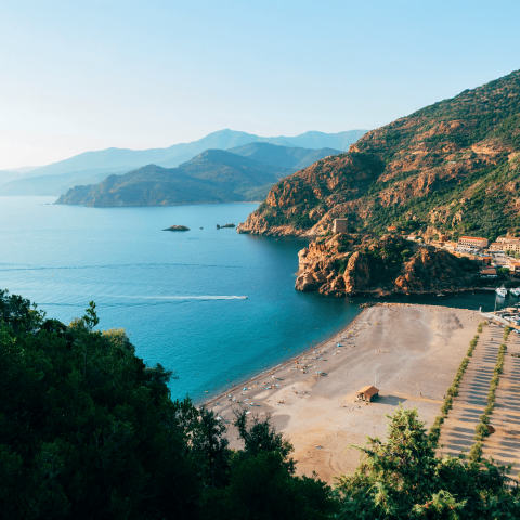 Ajaccio – Korsyka — camping i natura w Ajaccio – Korsyka