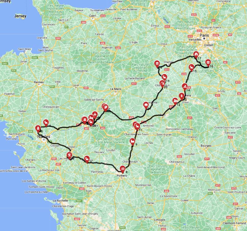 Angers — Angers road trip RV motorhome