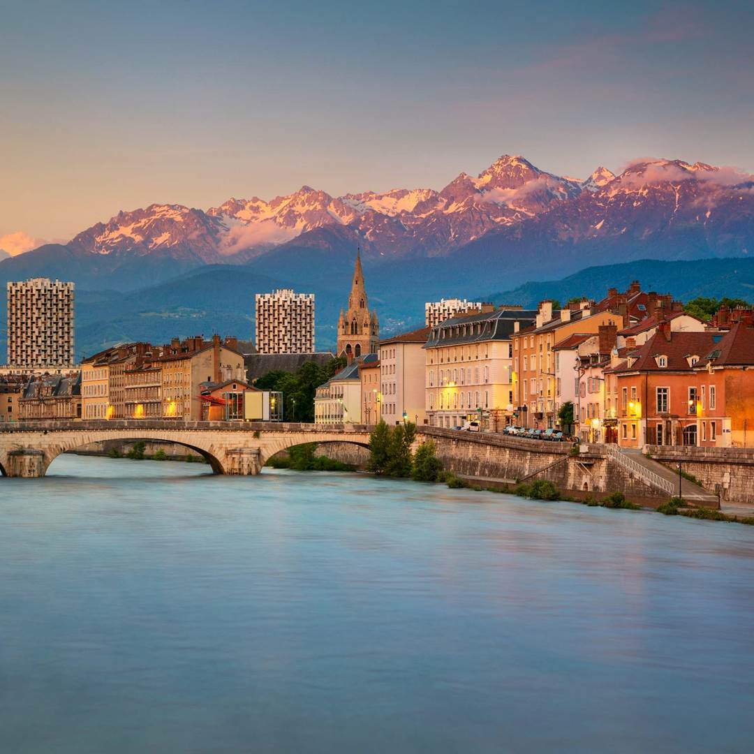 Grenoble - Airport — Grenoble - Airport scenic landscape travel