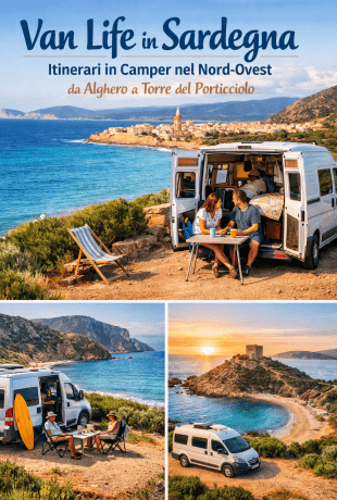 Alghero, Sardynia — podróż kamperem po Sardynii