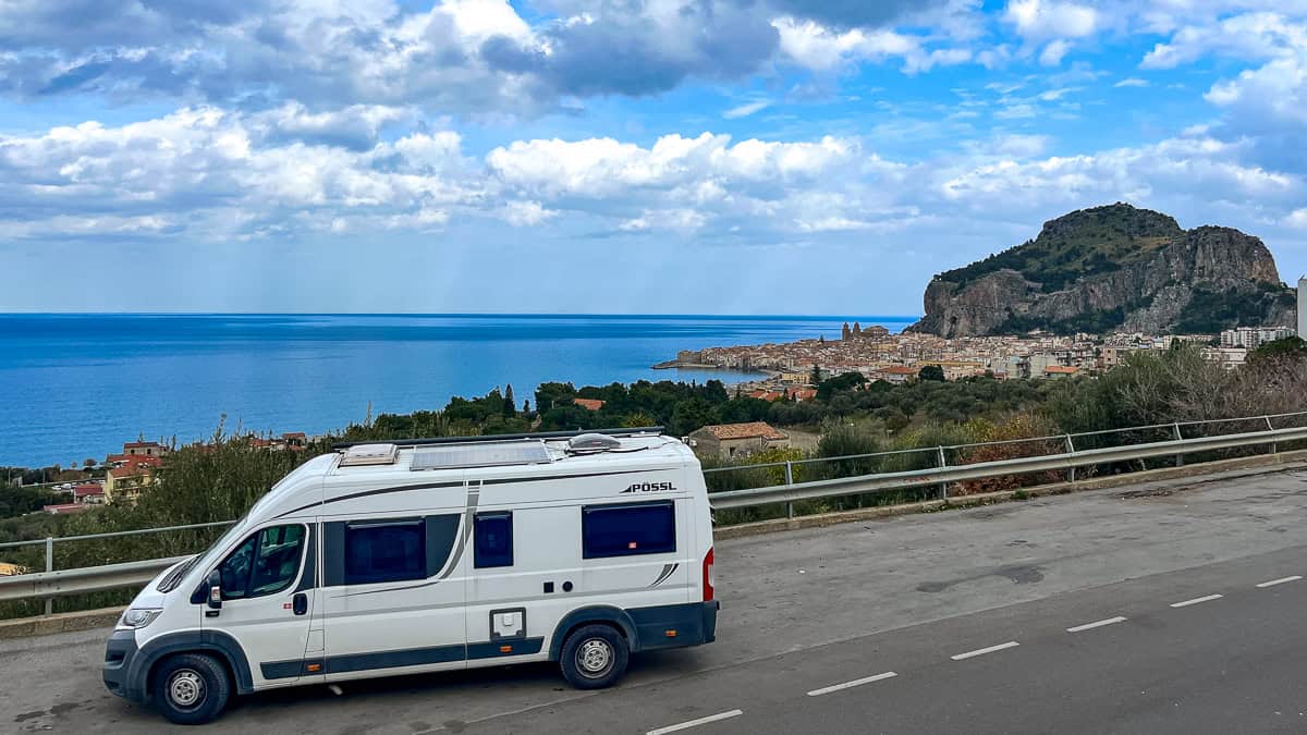 Catania - Sicily — Catania - Sicily road trip RV motorhome