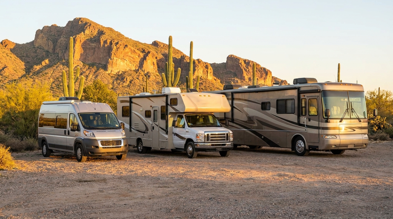RV Rental Comparison in Phoenix - Suppliers and Vehicles 2026