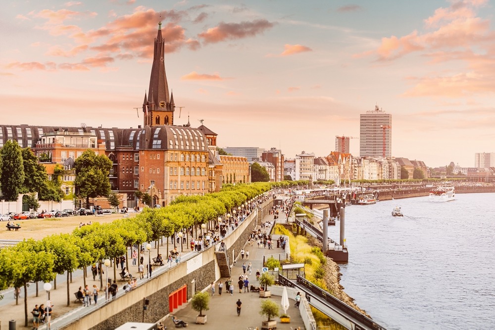 Dusseldorf — Dusseldorf scenic landscape travel
