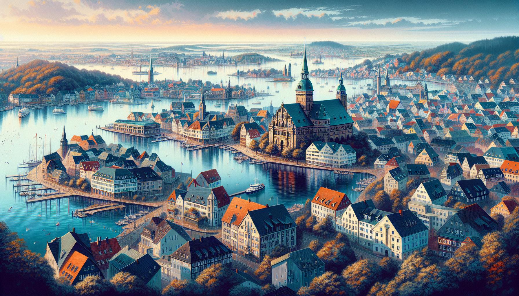 Flensburg — Flensburg scenic landscape travel