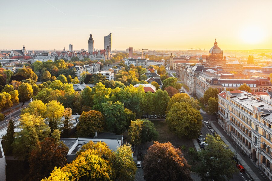 Leipzig — Leipzig scenic landscape travel