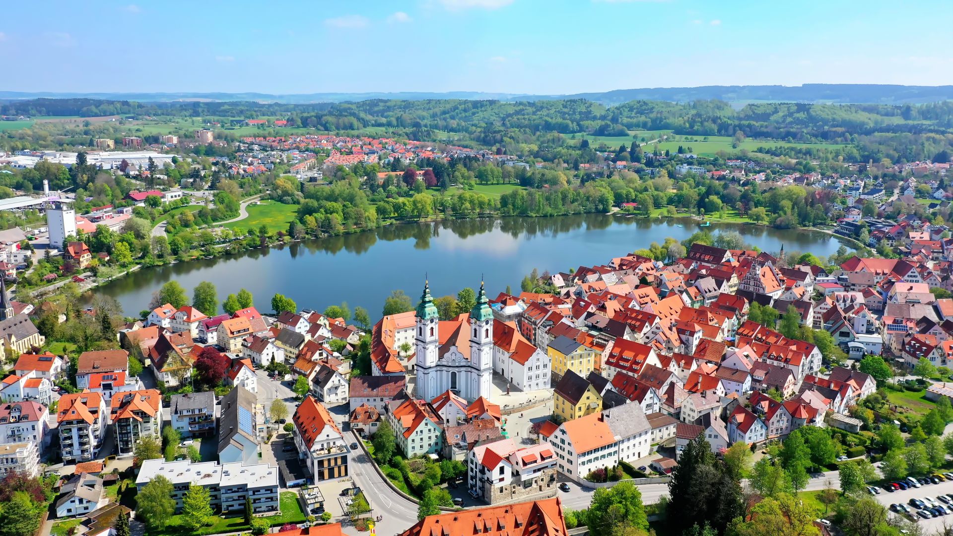 Bad Waldsee — Malowniczy krajobraz podróży po Bad Waldsee