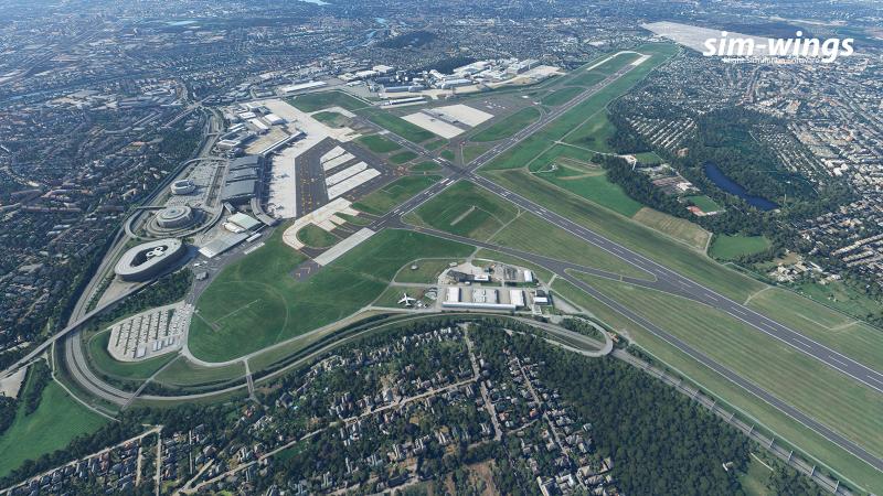 Hamburg - Airport — Hamburg - Airport scenic landscape travel