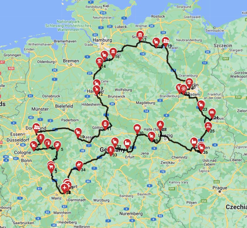 Frankfurt - Airport — Frankfurt - Airport road trip RV motorhome