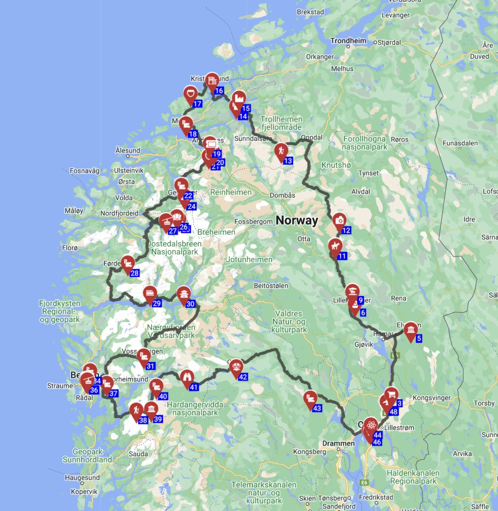 Kløfta — Kløfta road trip RV motorhome