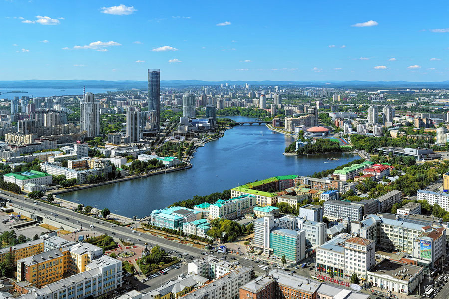 Ekaterinburg — Ekaterinburg scenic landscape travel