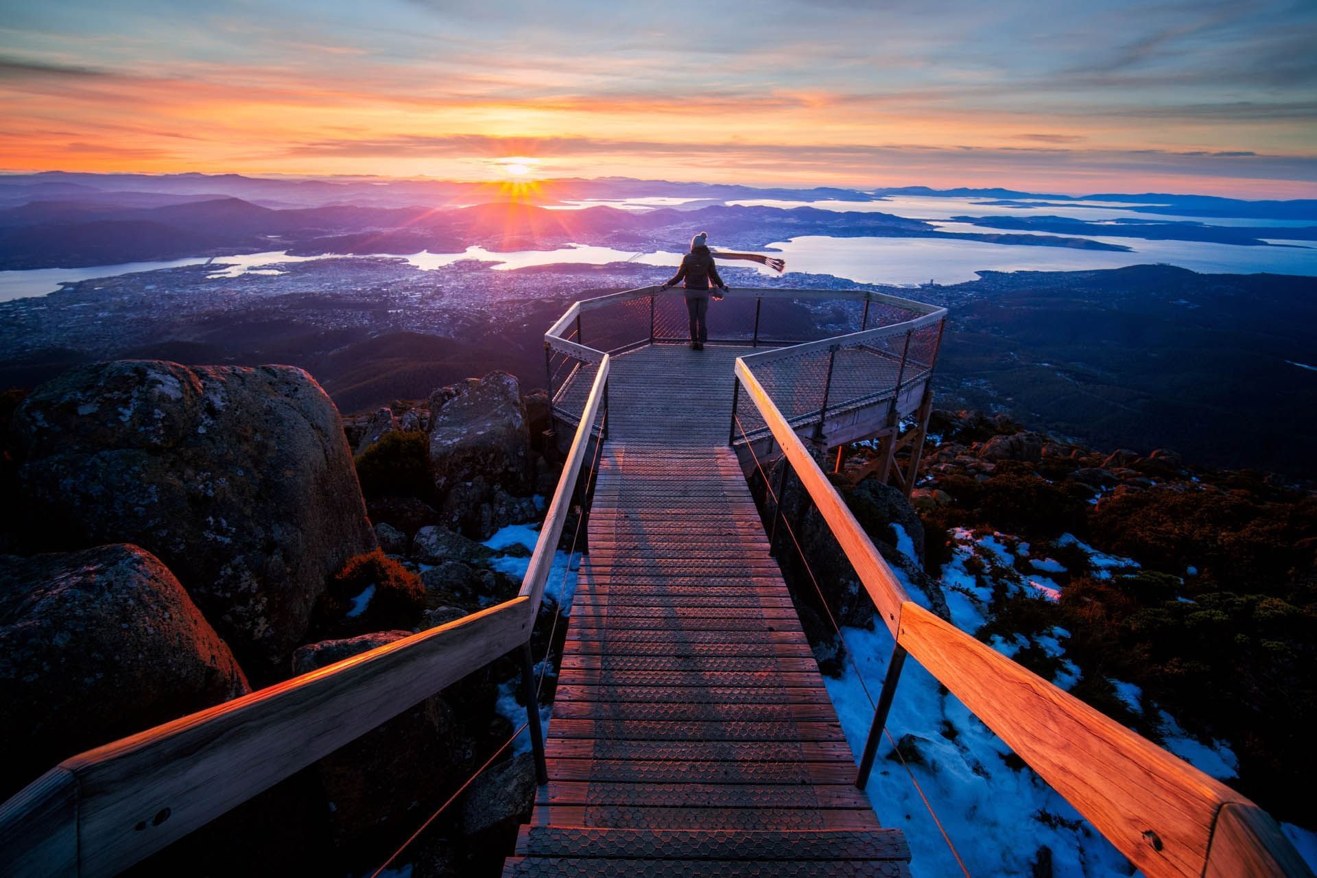 Hobart — Hobart scenic landscape travel
