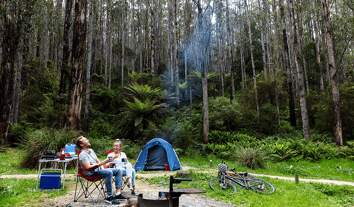 Melbourne — Melbourne campground nature