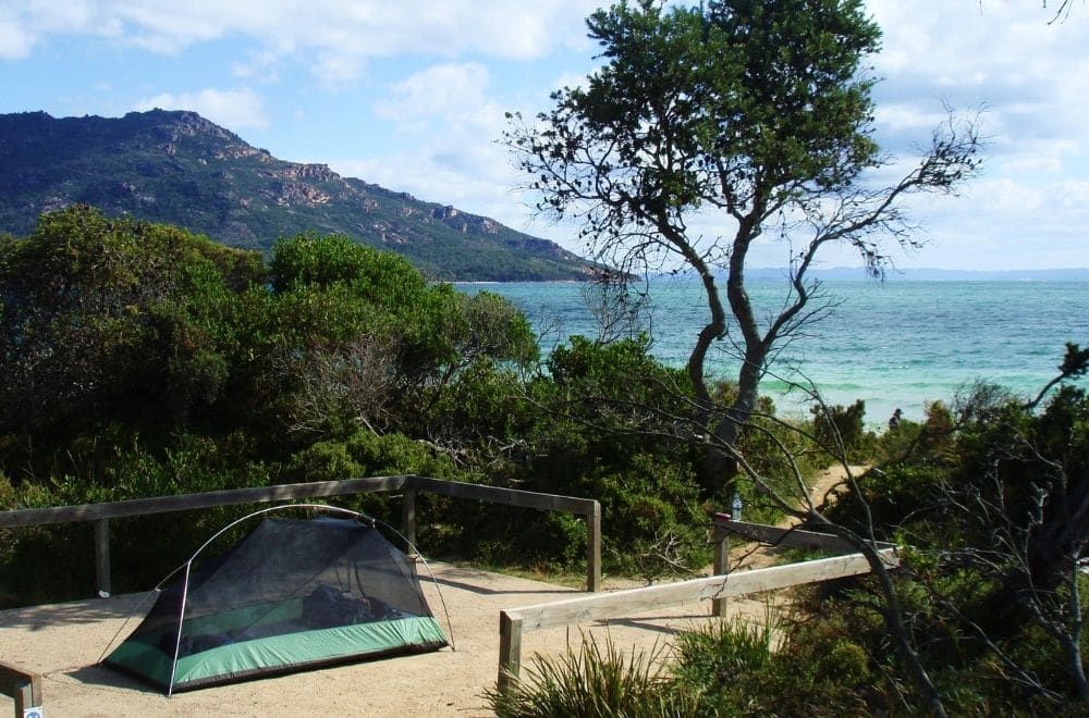 Tasmania — kemping na łonie natury na Tasmanii