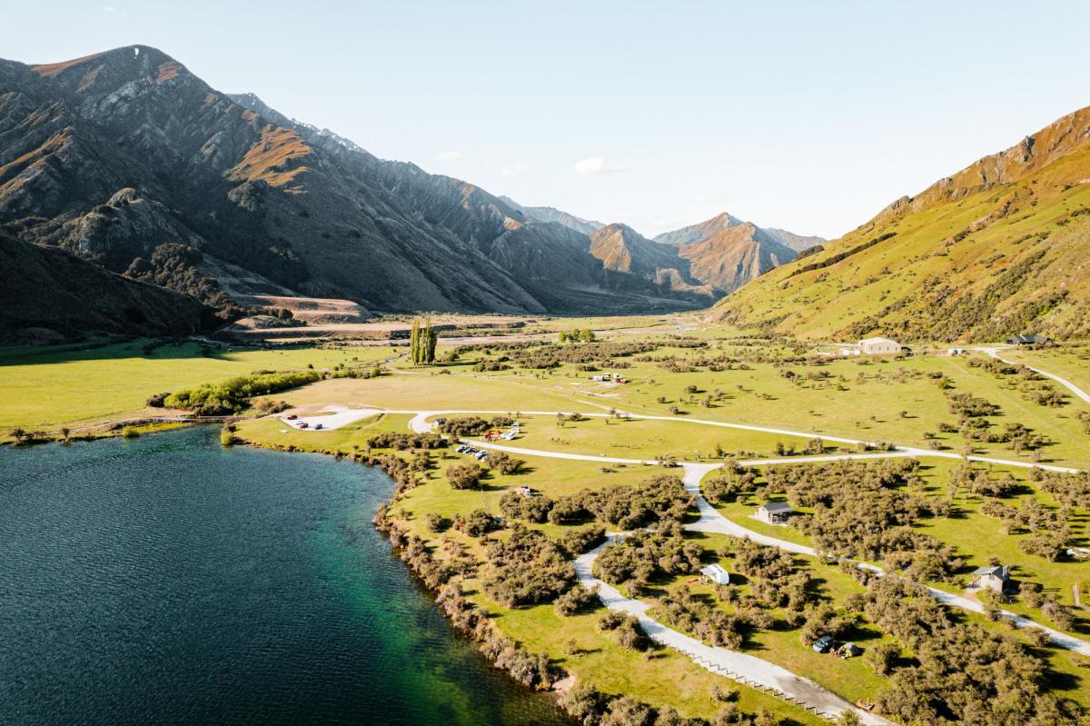 Queenstown — Queenstown campground nature