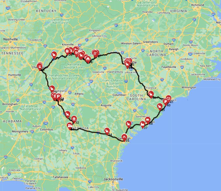 Charlotte — Charlotte road trip RV motorhome