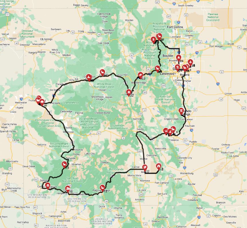 Denver — Denver road trip RV motorhome