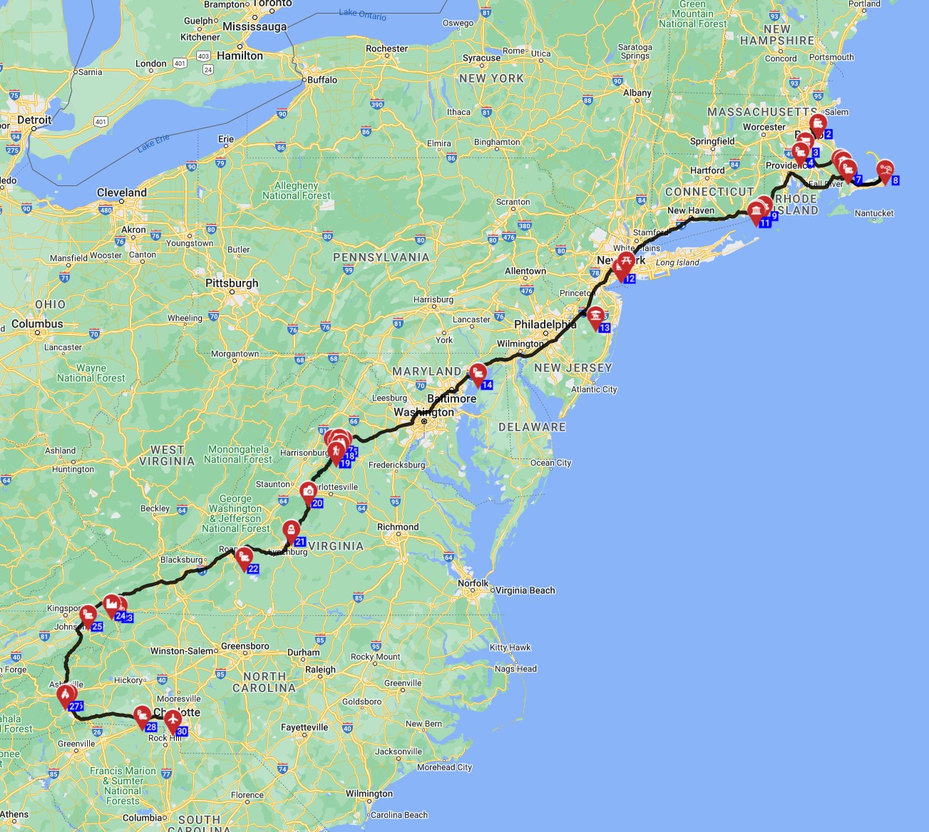 Boston — Boston road trip RV motorhome