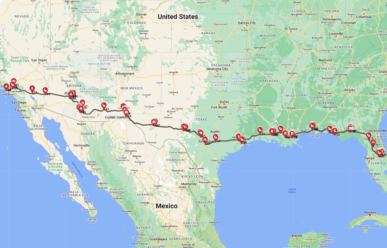 Orlando — Orlando road trip RV motorhome
