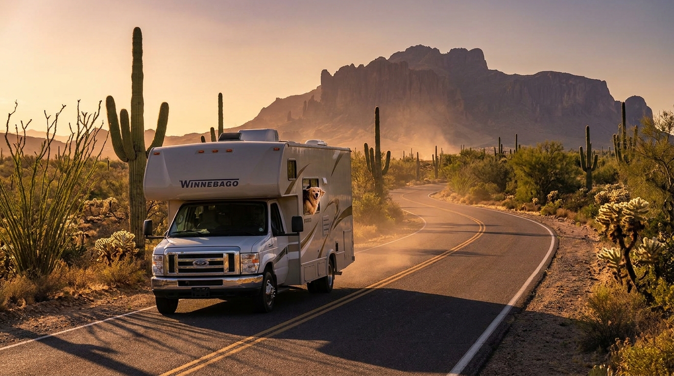 Pet-Friendly RV Driving in Phoenix - Routes 2026