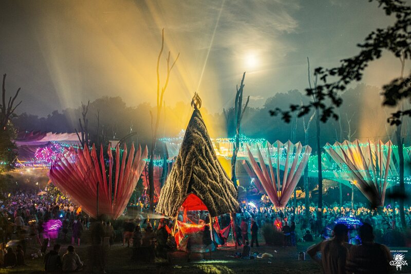 Budapest - Ozora Festival — Budapest - Ozora Festival campground nature
