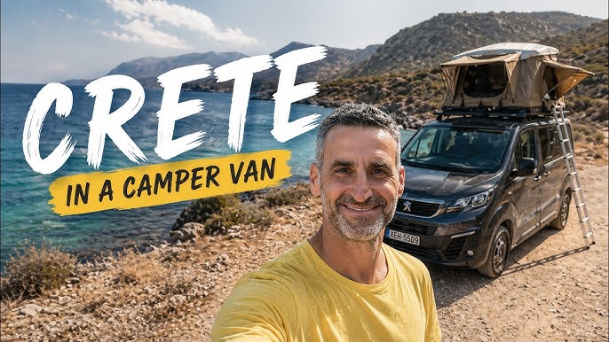 Kreta — trasa kamperem