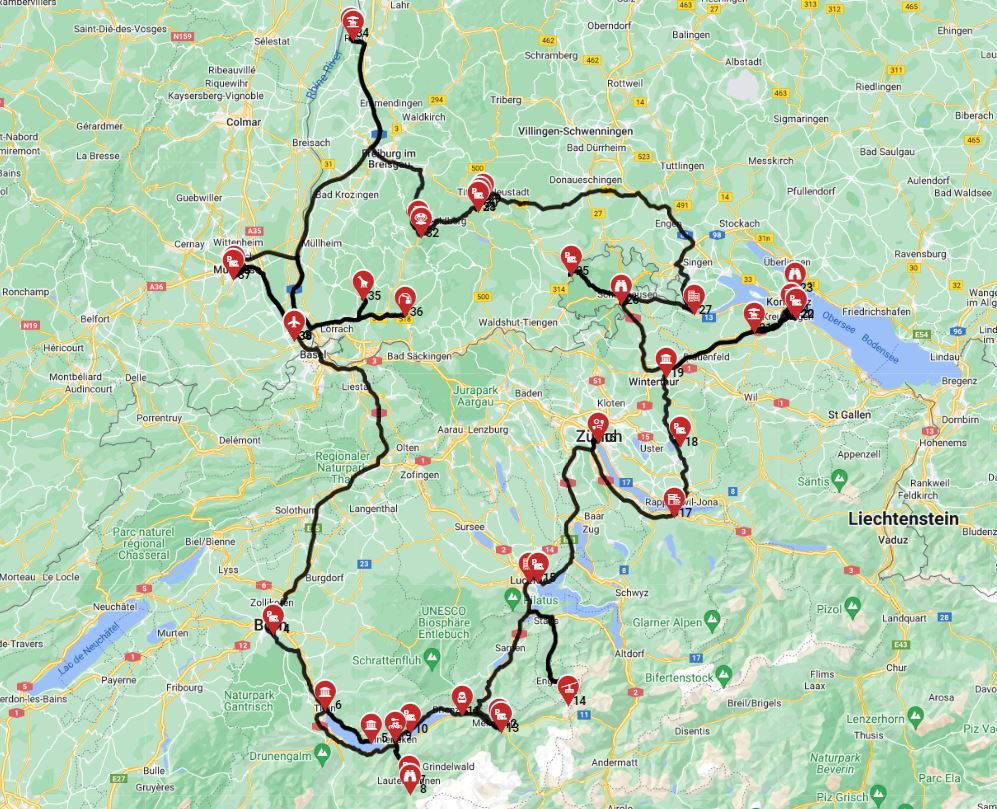 Mulhouse - Basel Airport — Mulhouse - Basel Airport road trip RV motorhome