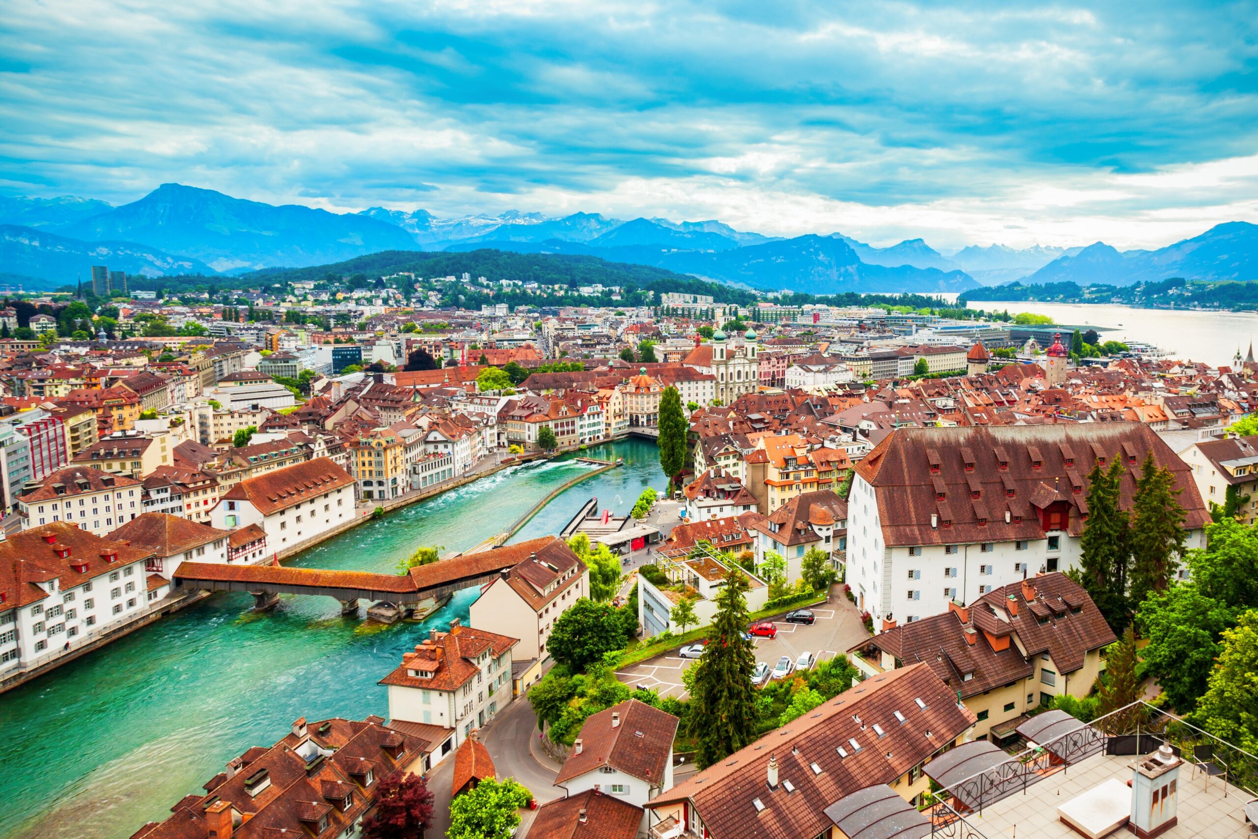 Luzern - Lucerne — Luzern - Lucerne scenic landscape travel