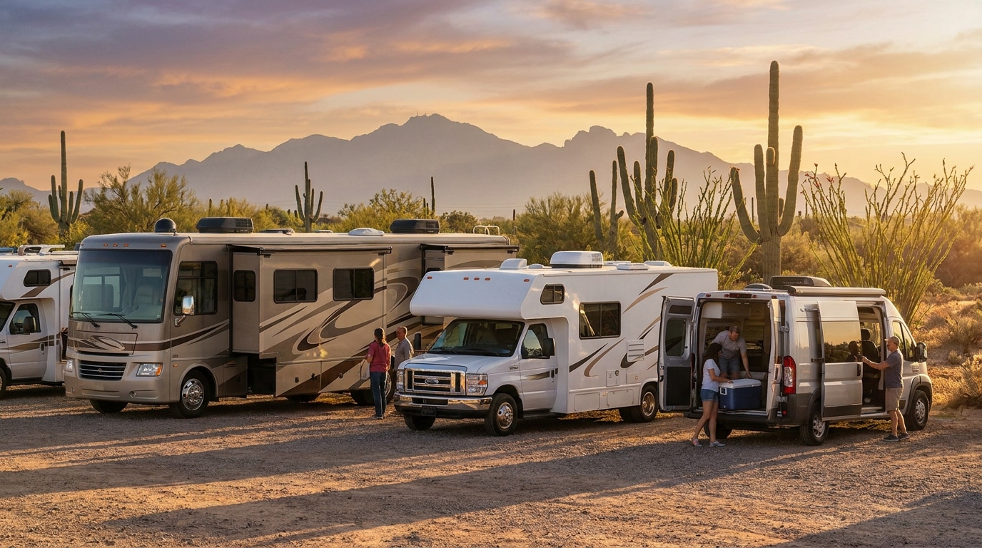 Last-Minute RV Rental Comparison in Phoenix - Suppliers 2026