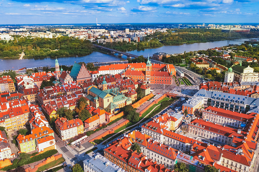Warsaw - Airport — Warsaw - Airport scenic landscape travel