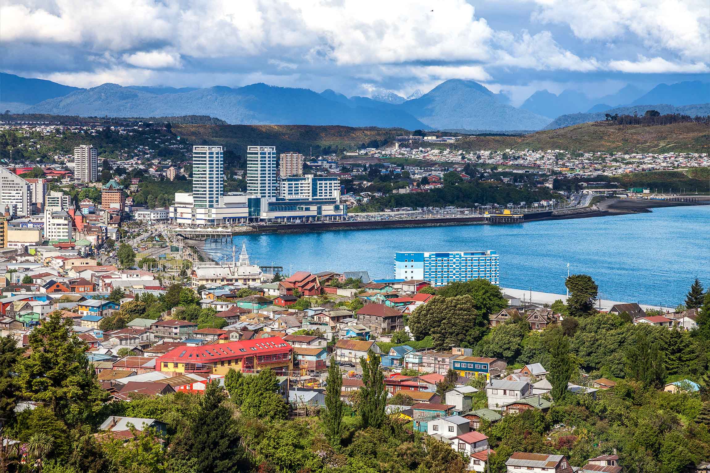 Puerto Montt — malowniczy krajobraz Puerto Montt
