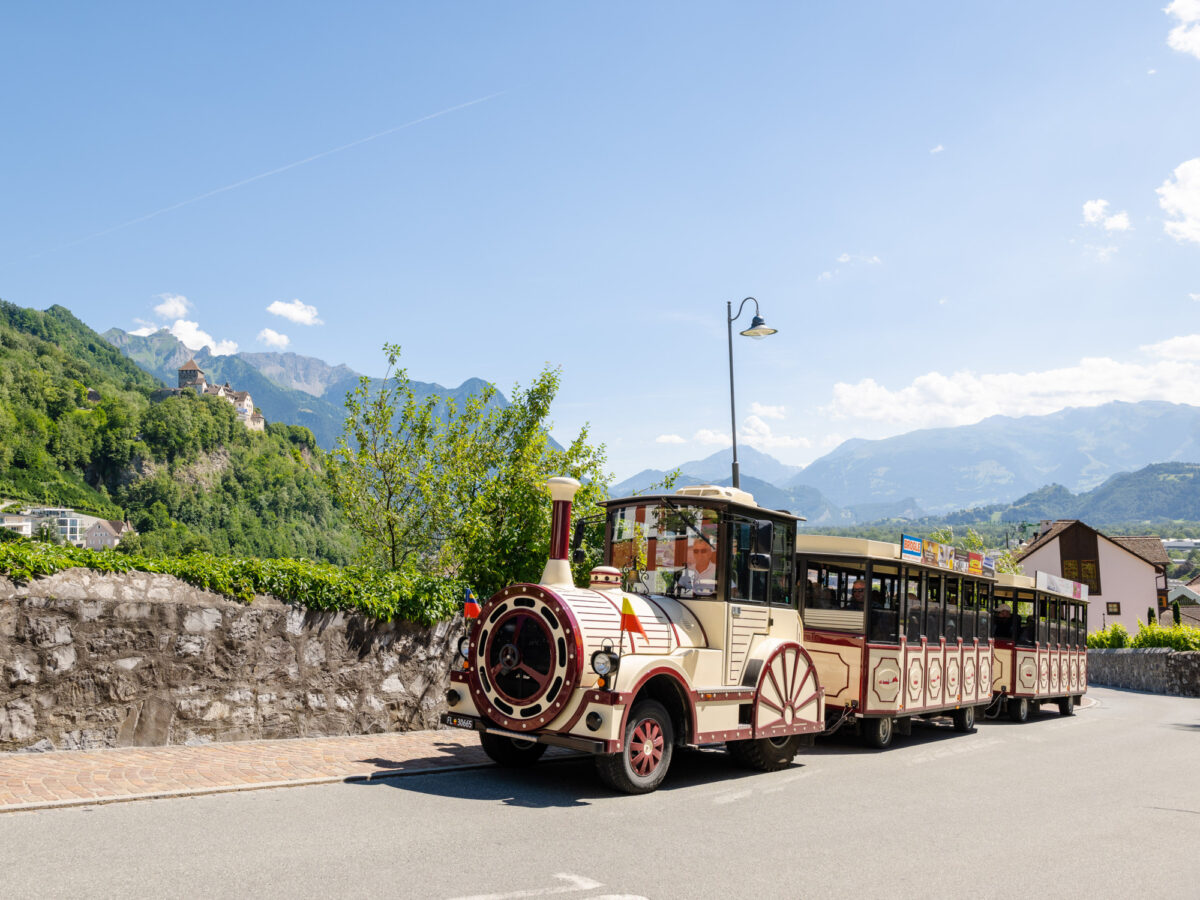 Vaduz - Train station — Vaduz - Train station scenic landscape travel