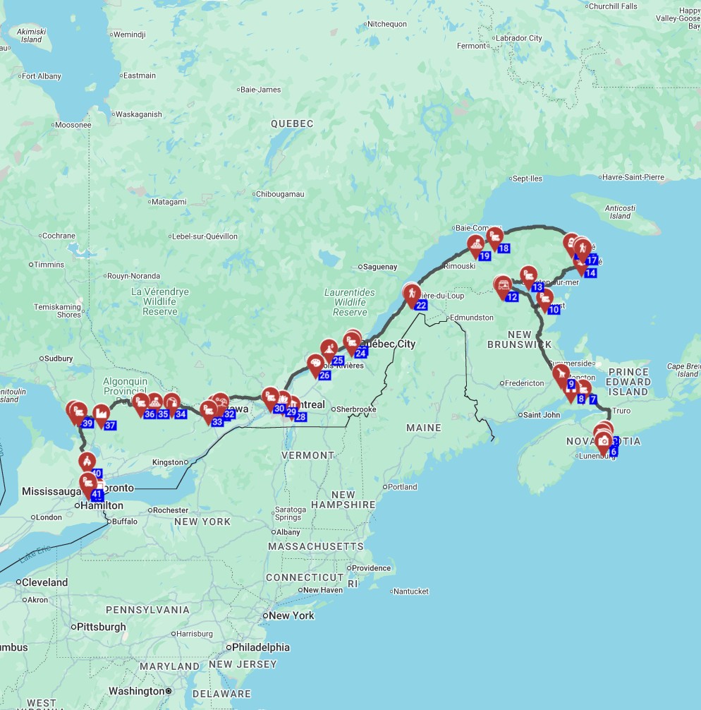 Halifax — Halifax road trip RV motorhome