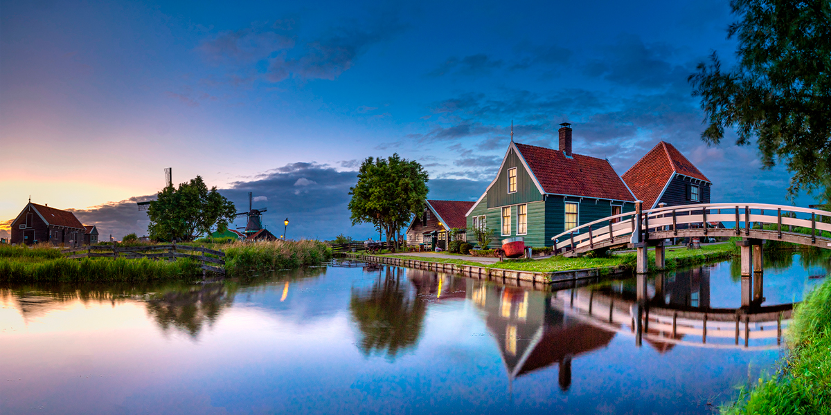 Netherlands — Netherlands scenic landscape travel