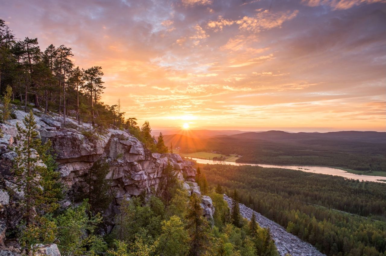 Finland — Finland scenic landscape travel