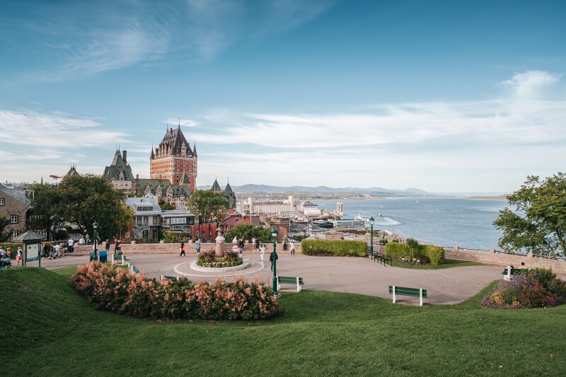 Quebec — Quebec scenic landscape travel