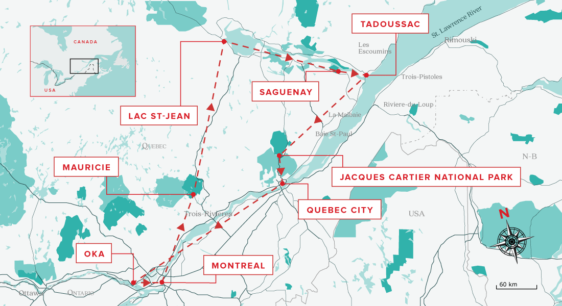 Quebec — Quebec road trip RV motorhome