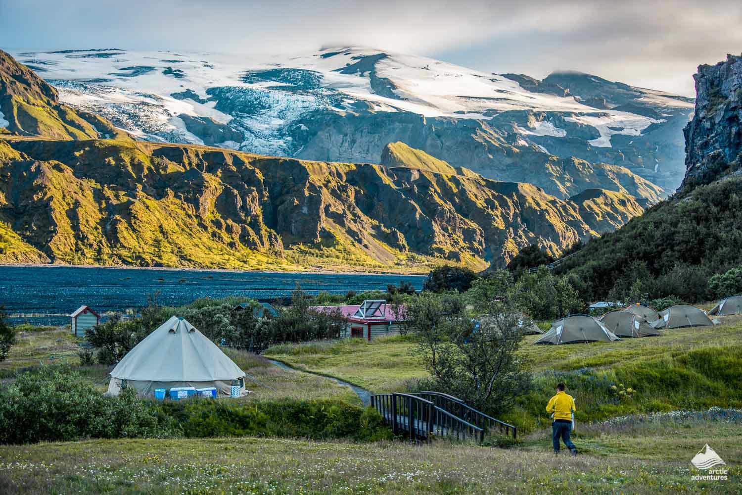 Iceland — Iceland campground nature