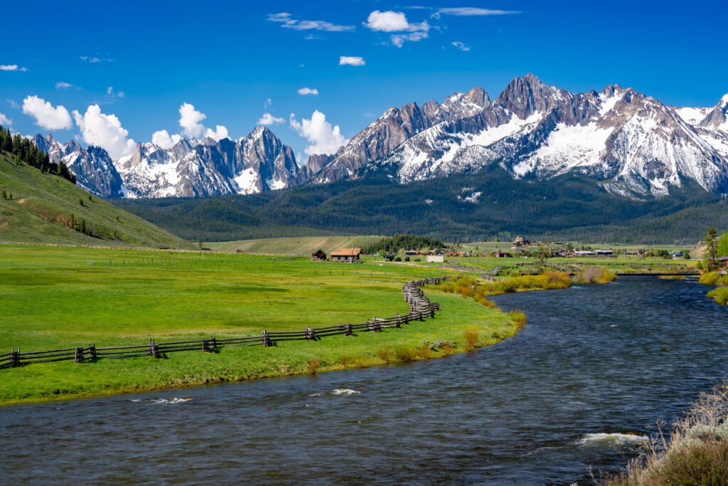 Idaho — Idaho scenic landscape travel
