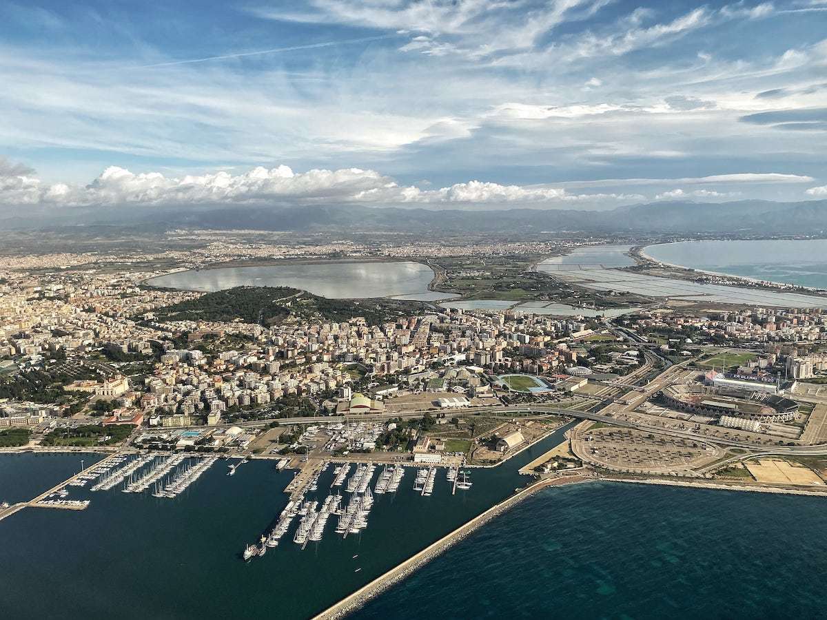 Sardinia Cagliari - Airport — Sardinia Cagliari - Airport scenic landscape travel